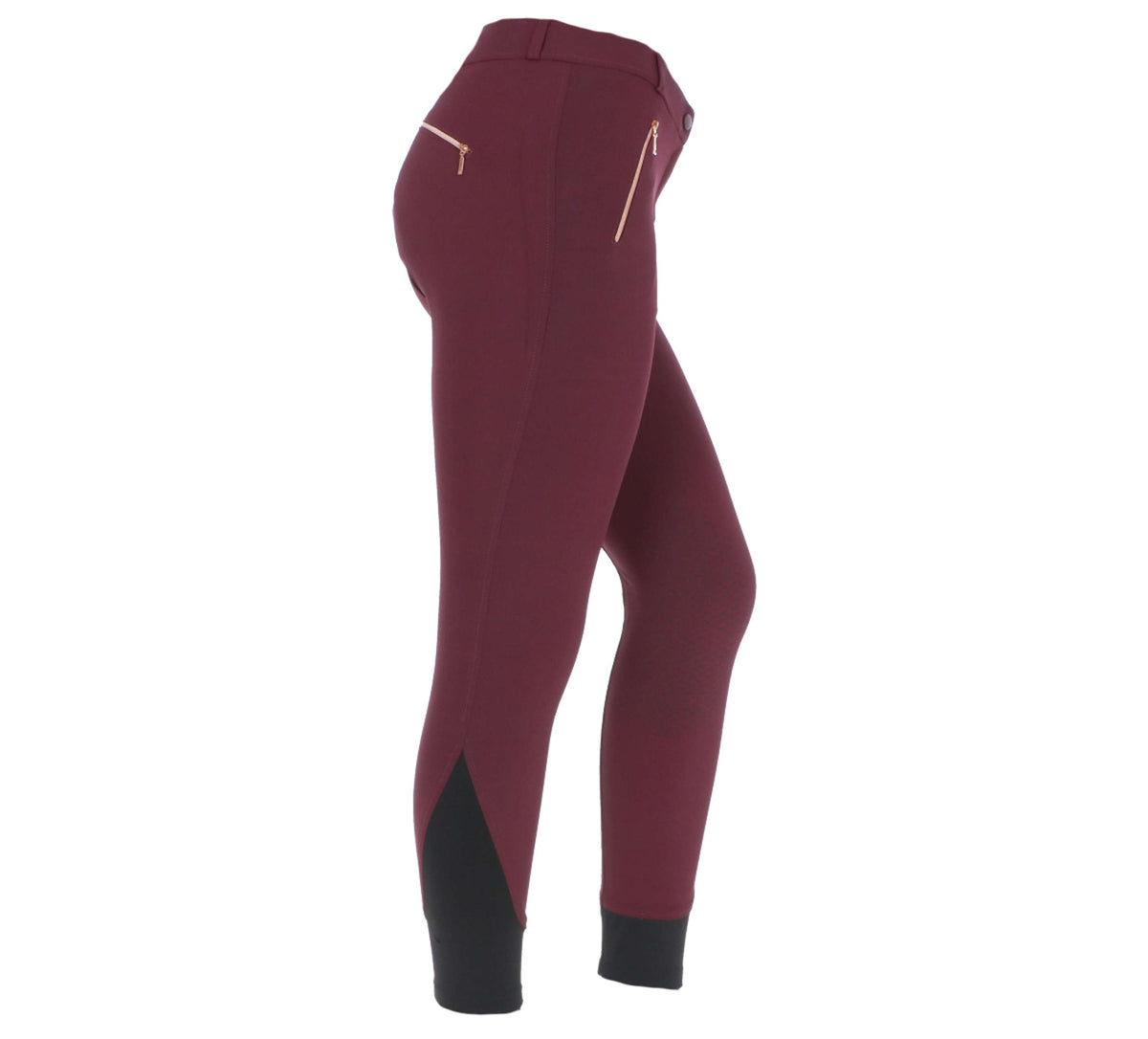 EQUITHÈME Pantaloni da Equitazione Kenya Prugna