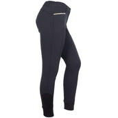 EQUITHÈME Pantaloni da Equitazione Gizel Nero