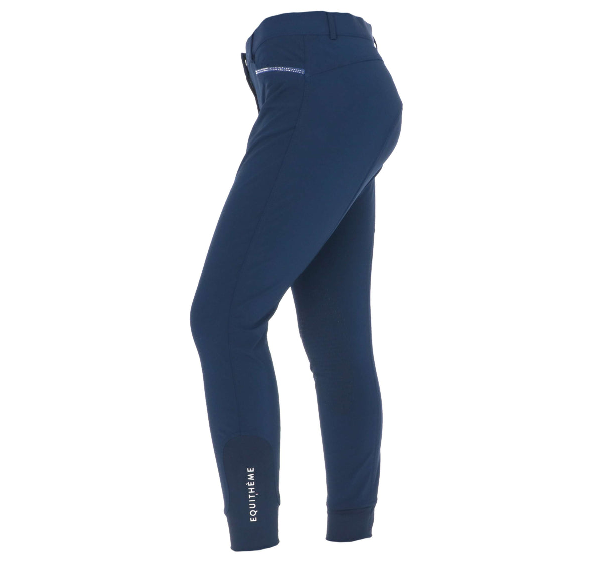 EQUITHÈME Pantaloni da Equitazione Gizel Marina
