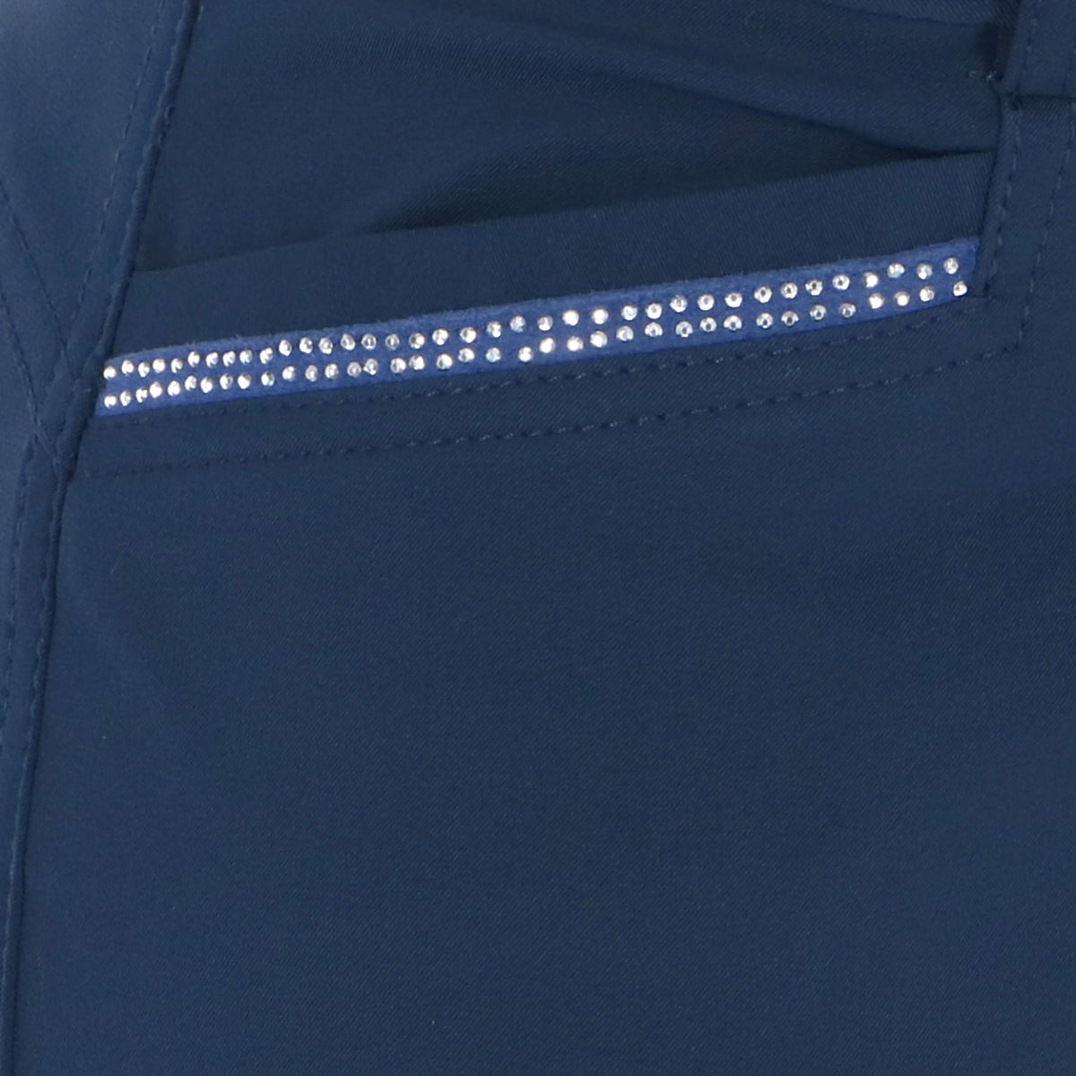 EQUITHÈME Pantaloni da Equitazione Gizel Marina