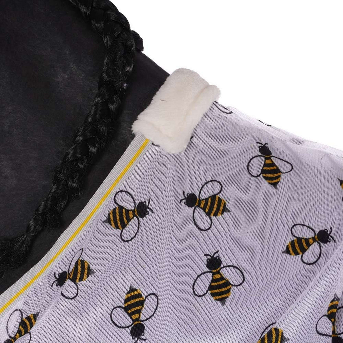 HKM Coperta Antimosche Bee Bianco/Giallo