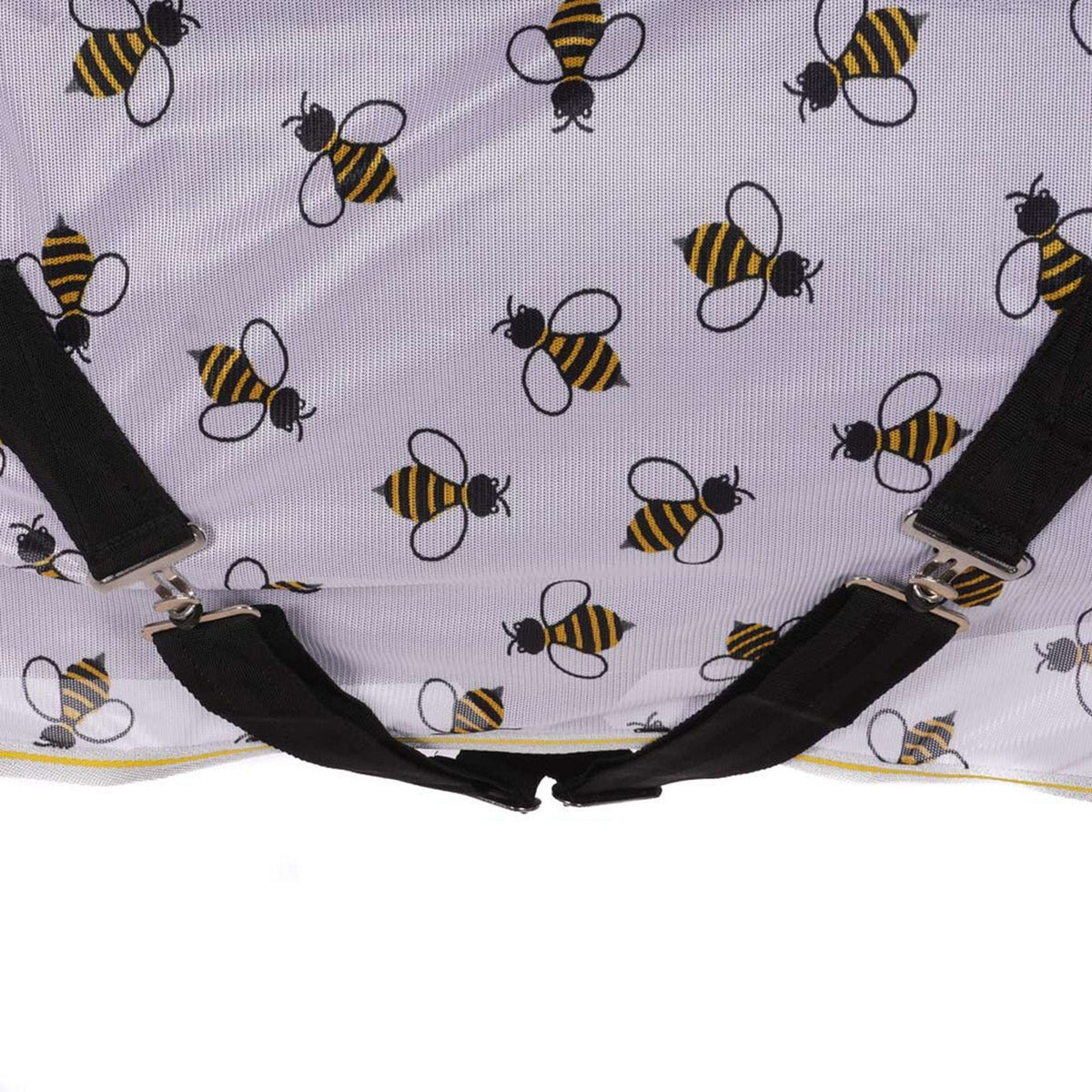 HKM Coperta Antimosche Bee Bianco/Giallo