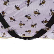 HKM Coperta Antimosche Bee Bianco/Giallo