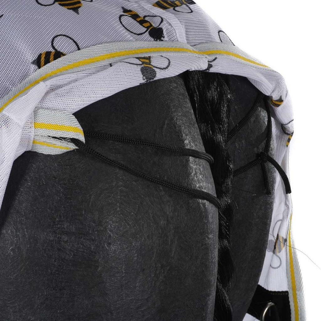 HKM Coperta Antimosche Bee Bianco/Giallo