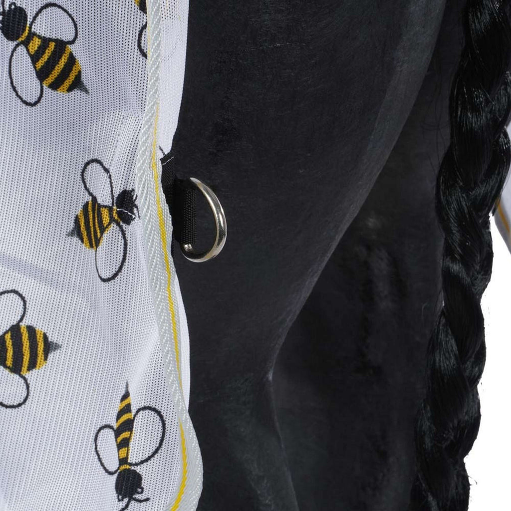HKM Coperta Antimosche Bee Bianco/Giallo