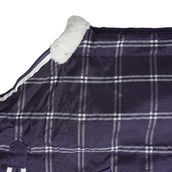 Weatherbeeta Tappeto Saxon 1200D PP Stable Standard Neck Medium Plaid della Marina