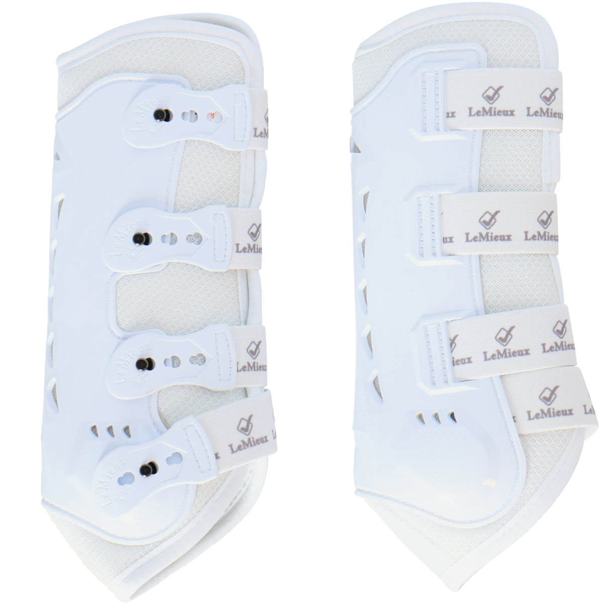LeMieux Parastinchi Snug Boots Ultramesh Bianco