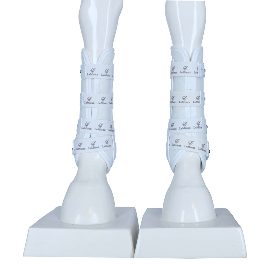 LeMieux Parastinchi Snug Boots Ultramesh Bianco