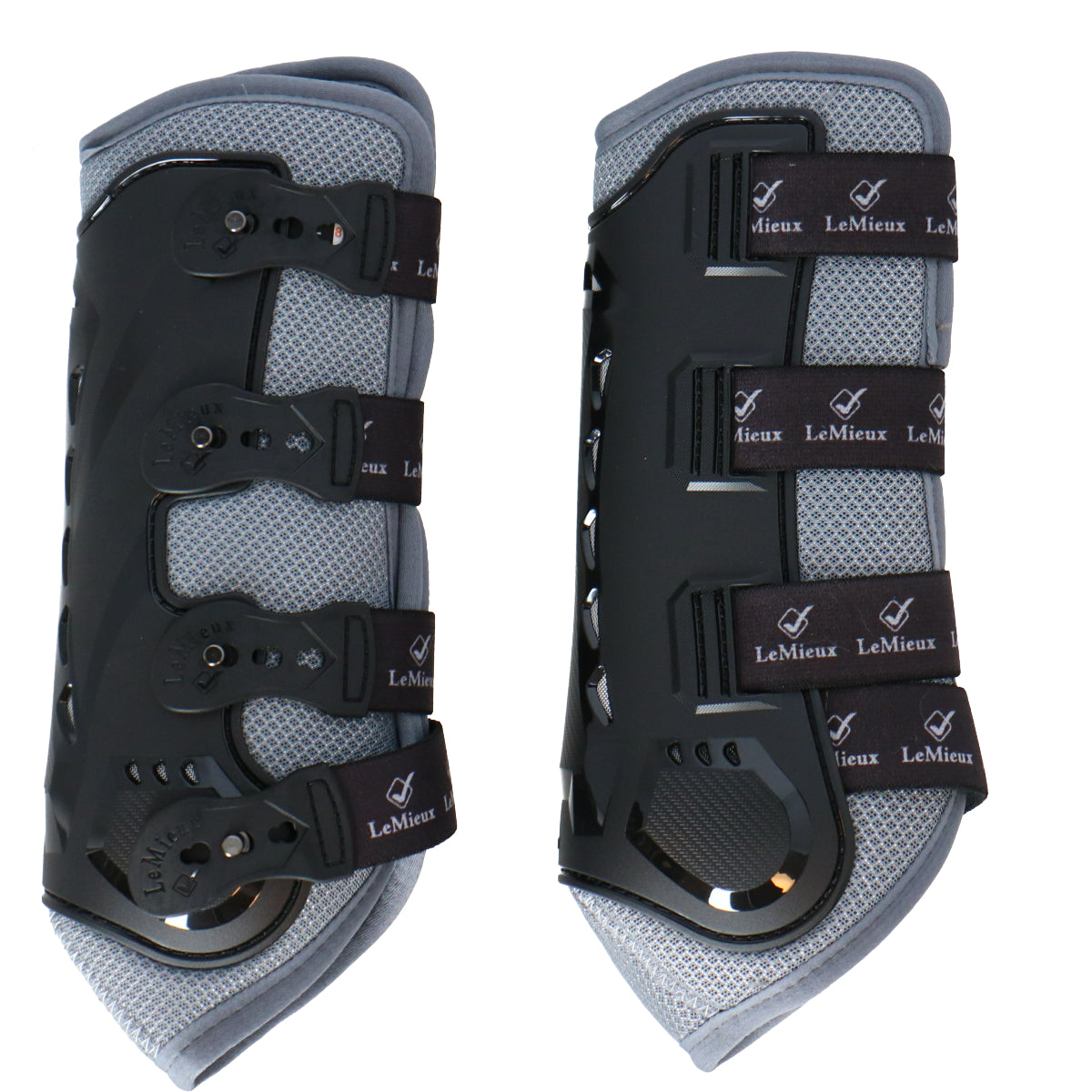 LeMieux Parastinchi Snug Boots Ultramesh Grigio