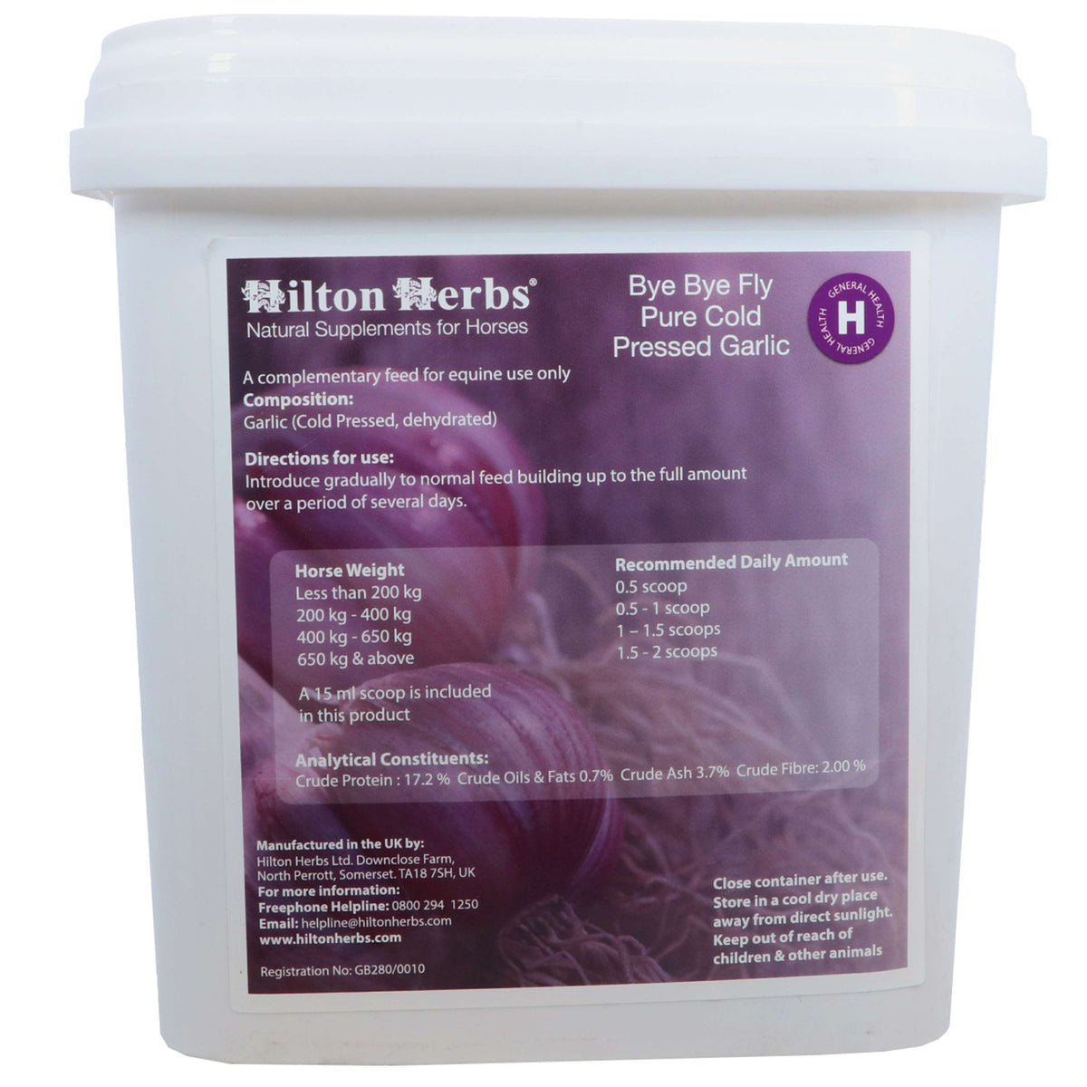 Hilton Herbs Bye Bye Fly Aglio In Polvere