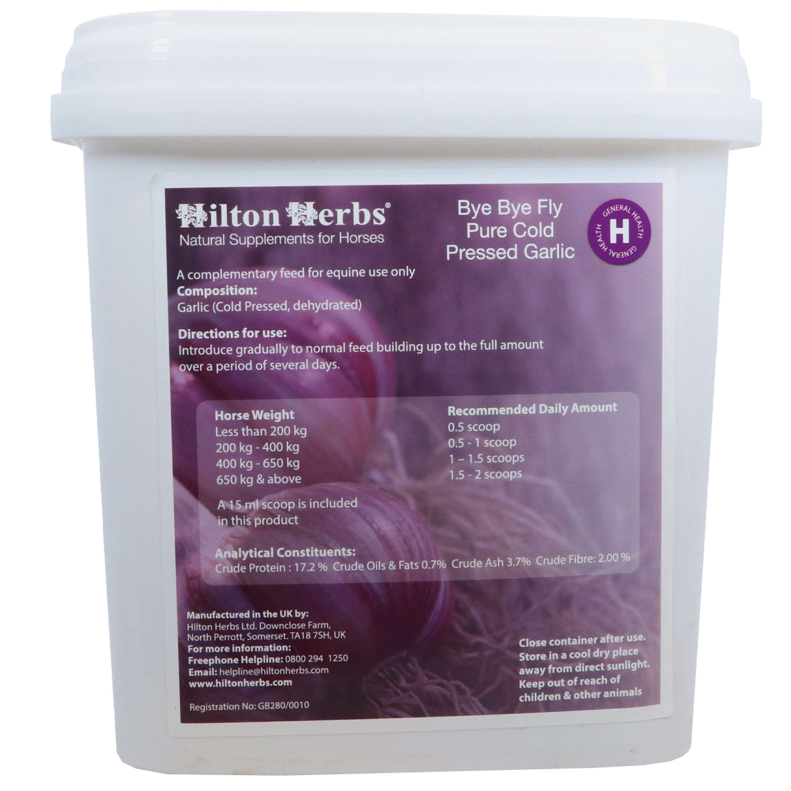Hilton Herbs Bye Bye Fly Aglio In Polvere