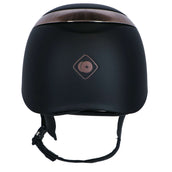 Charles Owen Casco da equitazione Halo Nero/Oro rosa