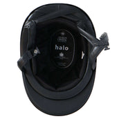 Charles Owen Casco da equitazione Halo Luxe Nero/platino lucido