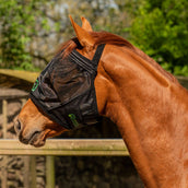 Agradi Horse Maschera per Mosche Fine Mesh Nero
