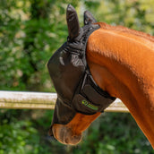 Agradi Horse Maschera per Mosche Fine Mesh Nero
