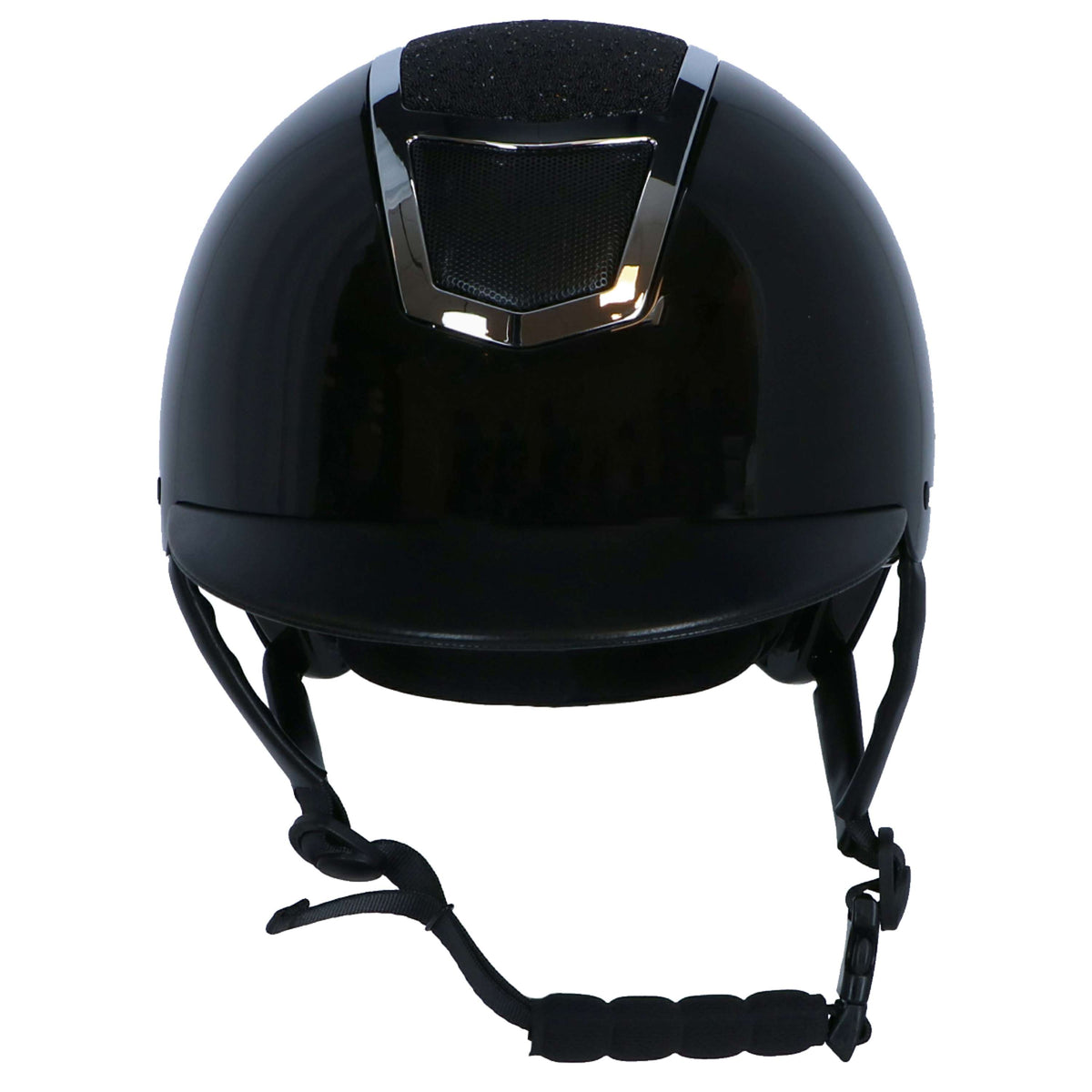 Harry's Horse Casco di Sicurezza Matterhorn Sparkle Nero Argento