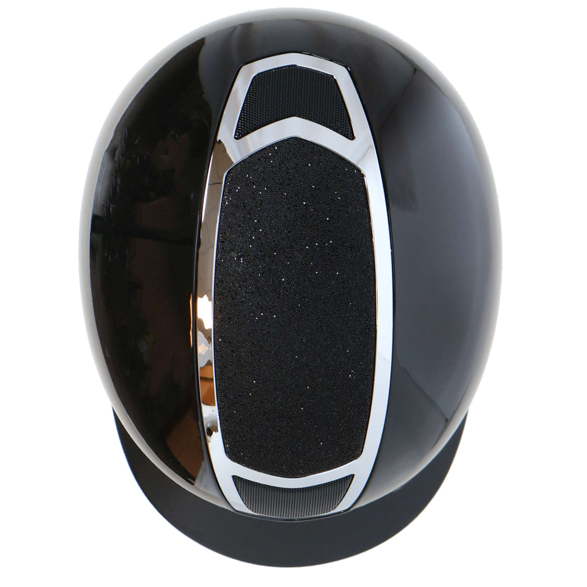 Harry's Horse Casco di Sicurezza Matterhorn Sparkle Nero Argento