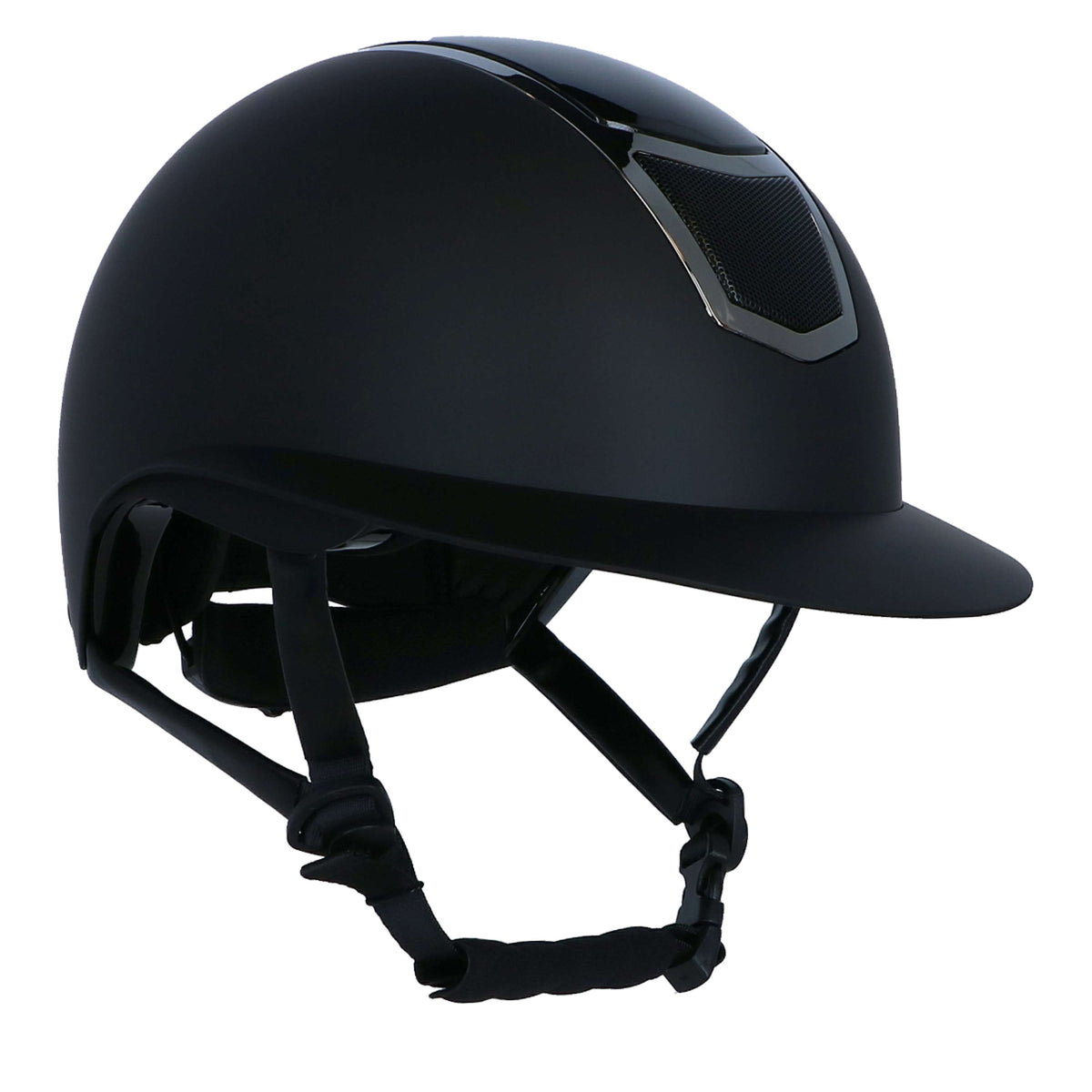 Harry's Horse Casco di Sicurezza Mont Blanc Glossy Nero
