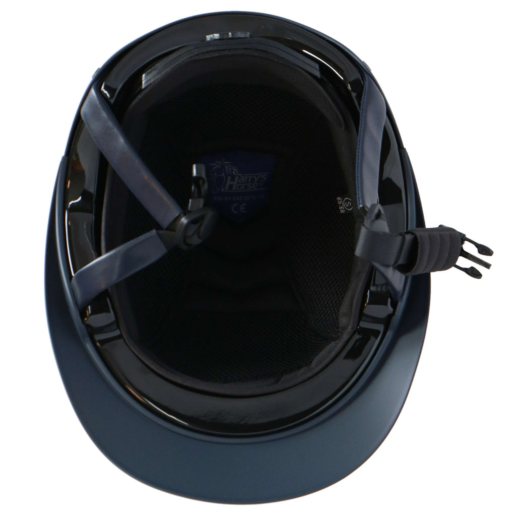 Harry's Horse Casco di Sicurezza Mont Blanc Glossy Navy