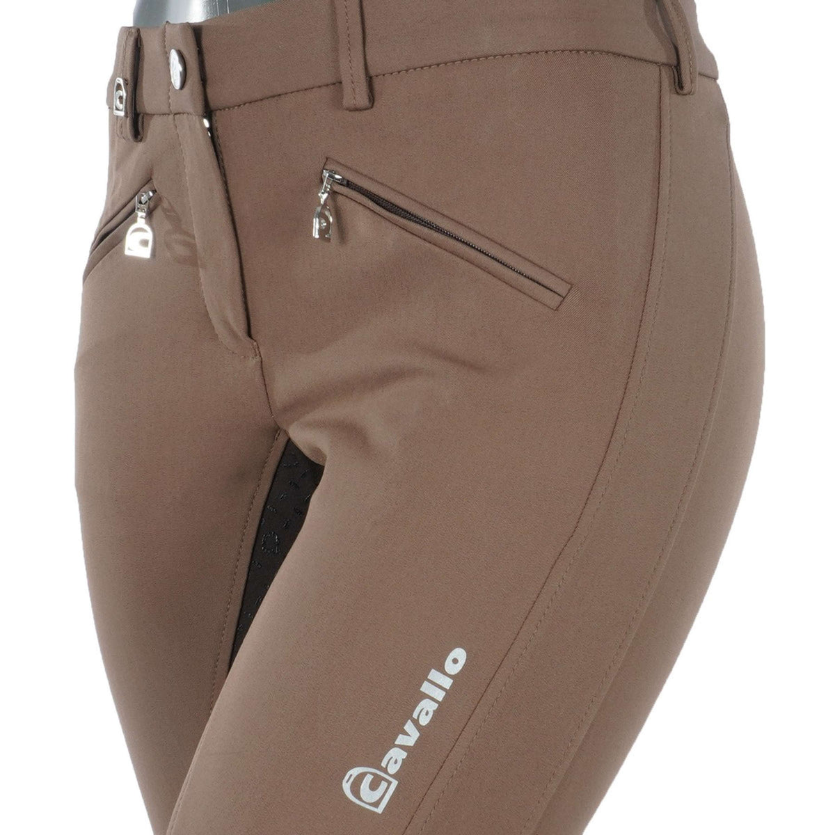 Cavallo Pantaloni da Equitazione CAJA GRIP Porcini/Espresso