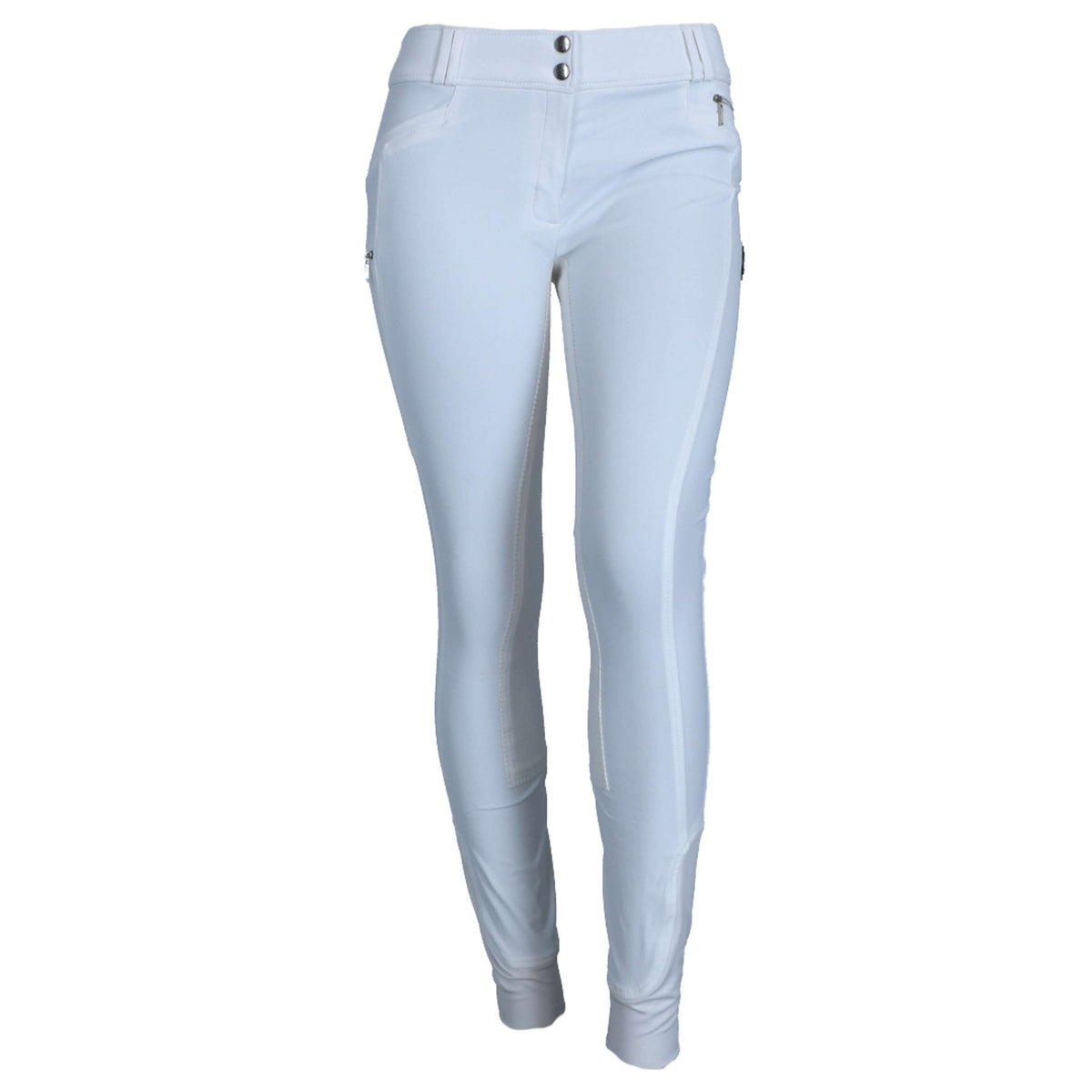 Covalliero Pantaloni da Equitazione Detroit LS Bianco