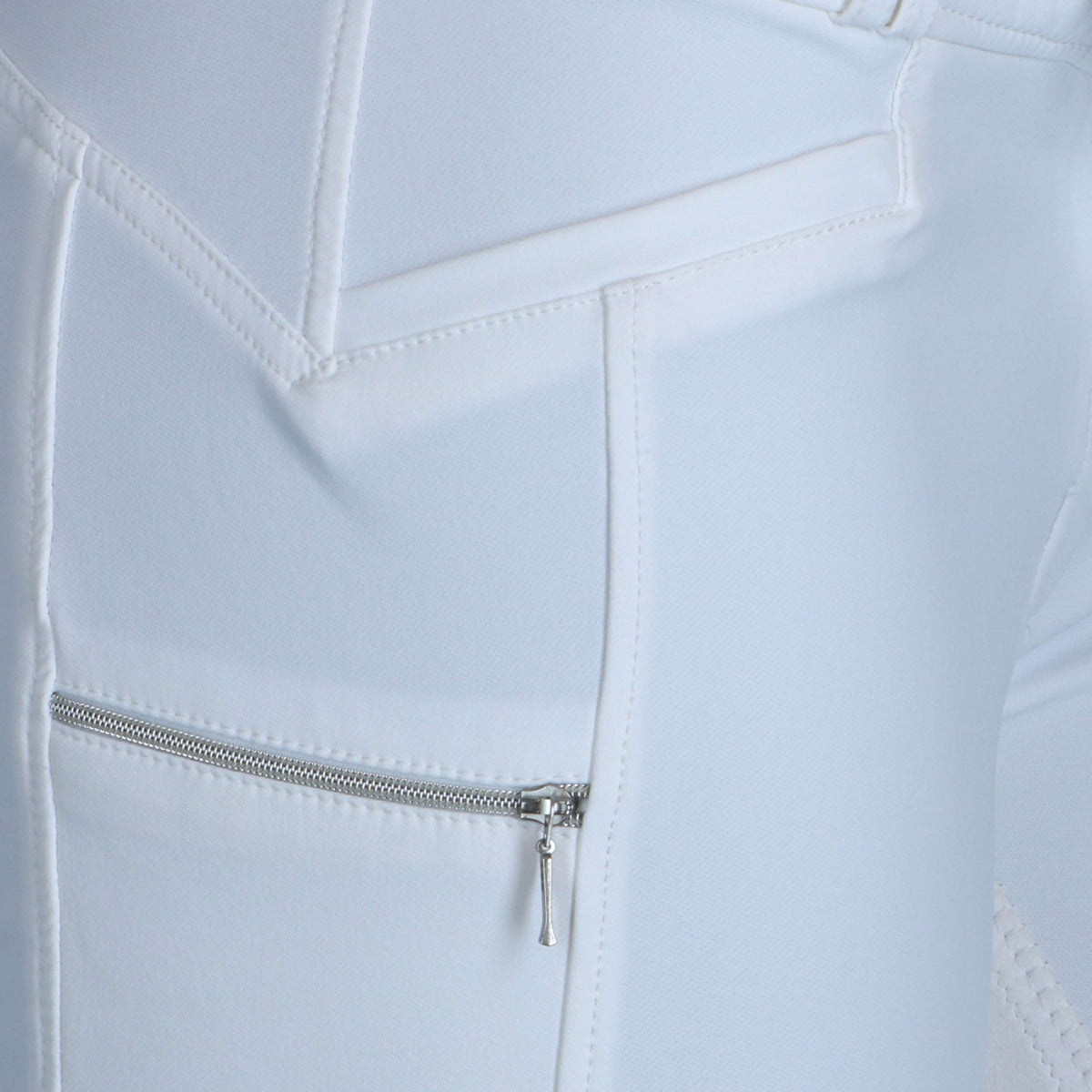Covalliero Pantaloni da Equitazione Detroit LS Bianco