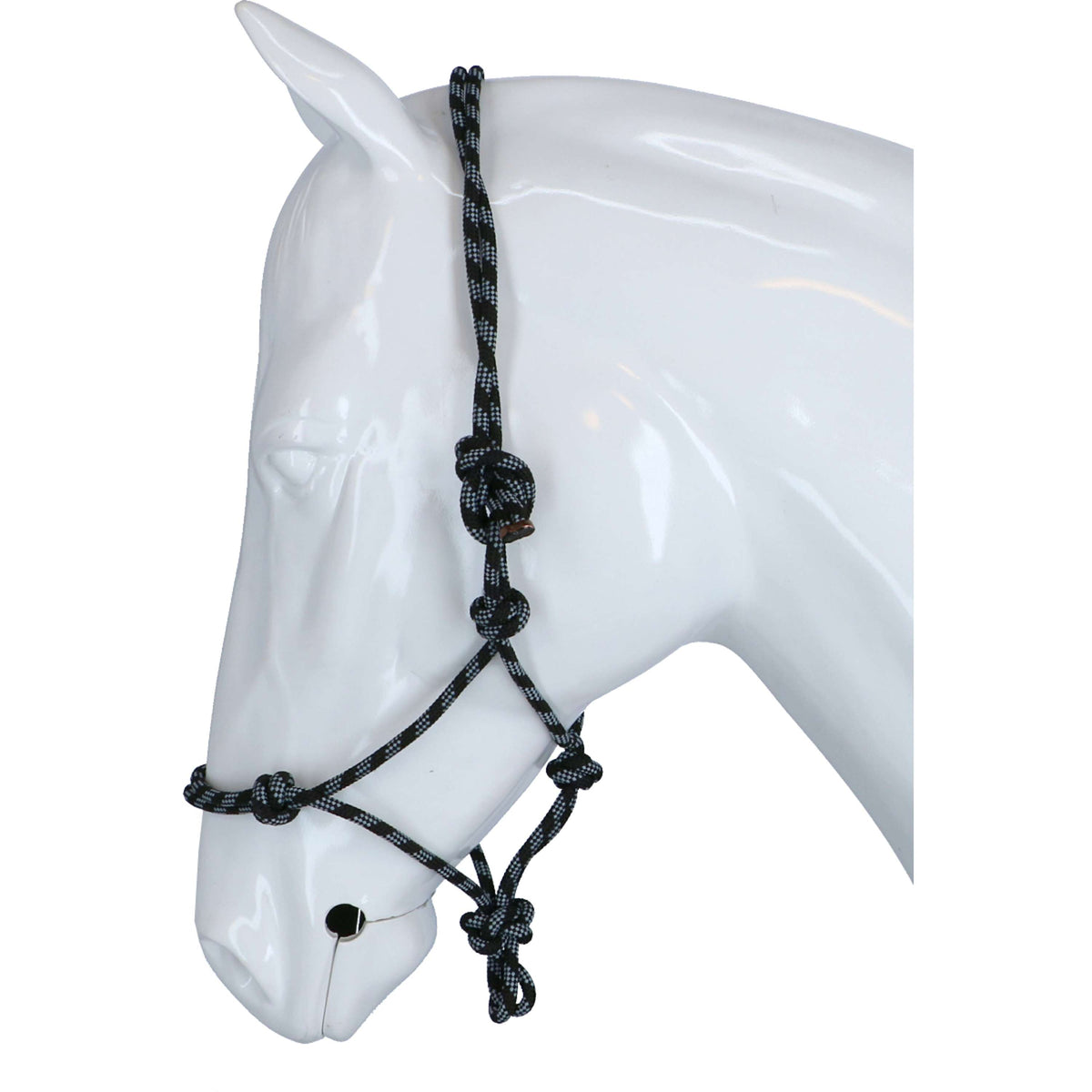 Kerbl Capestro in Corda Nero/Grigio