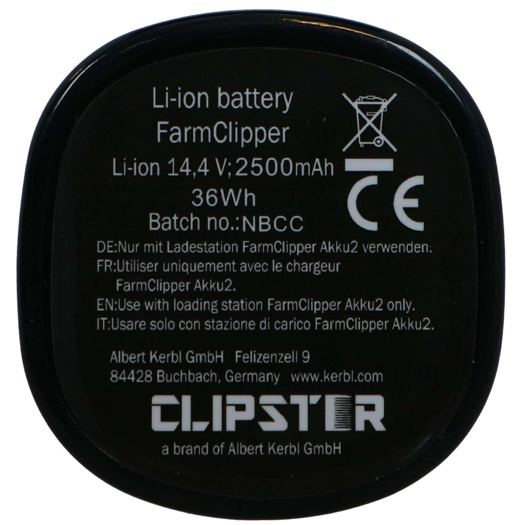 Kerbl Batteria di Riserva FarmClipper 14,4V