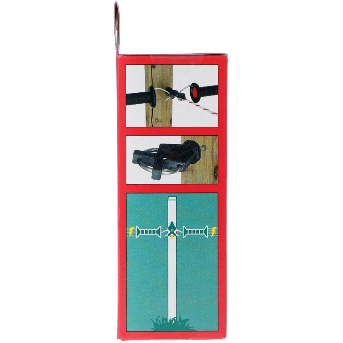 Kerbl Isolatore per cancello X³ Nero