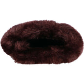EQUITHÈME Copri Cinghia in Pelo Teddy Marrone