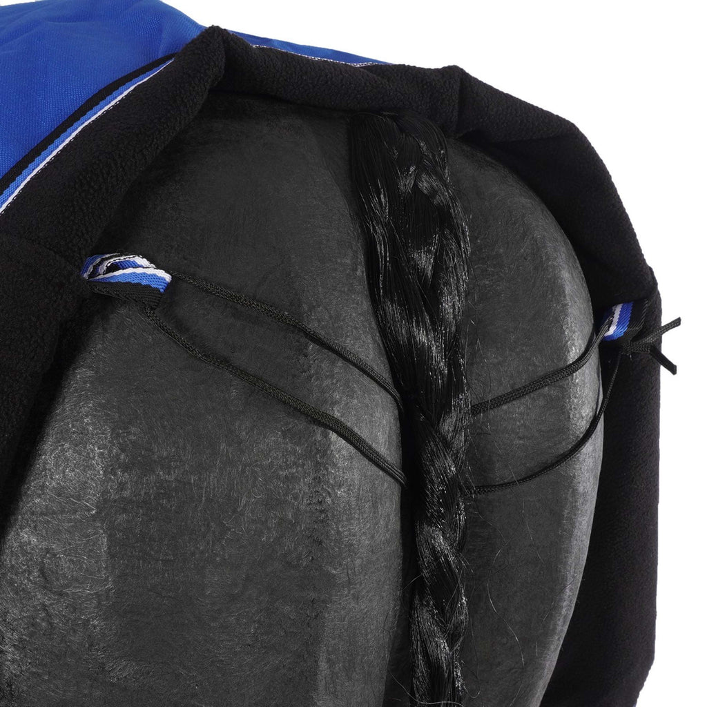 EQUITHÈME Coperta da esercizio Tyrex 1200D Fleece Blu/Nero