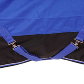 EQUITHÈME Tappeto da Esterno Tyrex 1200D Aisance 300g Blu/Nero