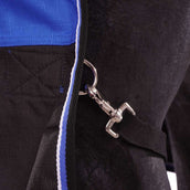 EQUITHÈME Tappeto da Esterno Tyrex 1200D Aisance 300g Blu/Nero