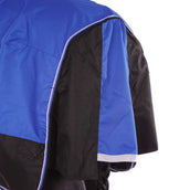 EQUITHÈME Tappeto da Esterno Tyrex 1200D Aisance 300g Blu/Nero
