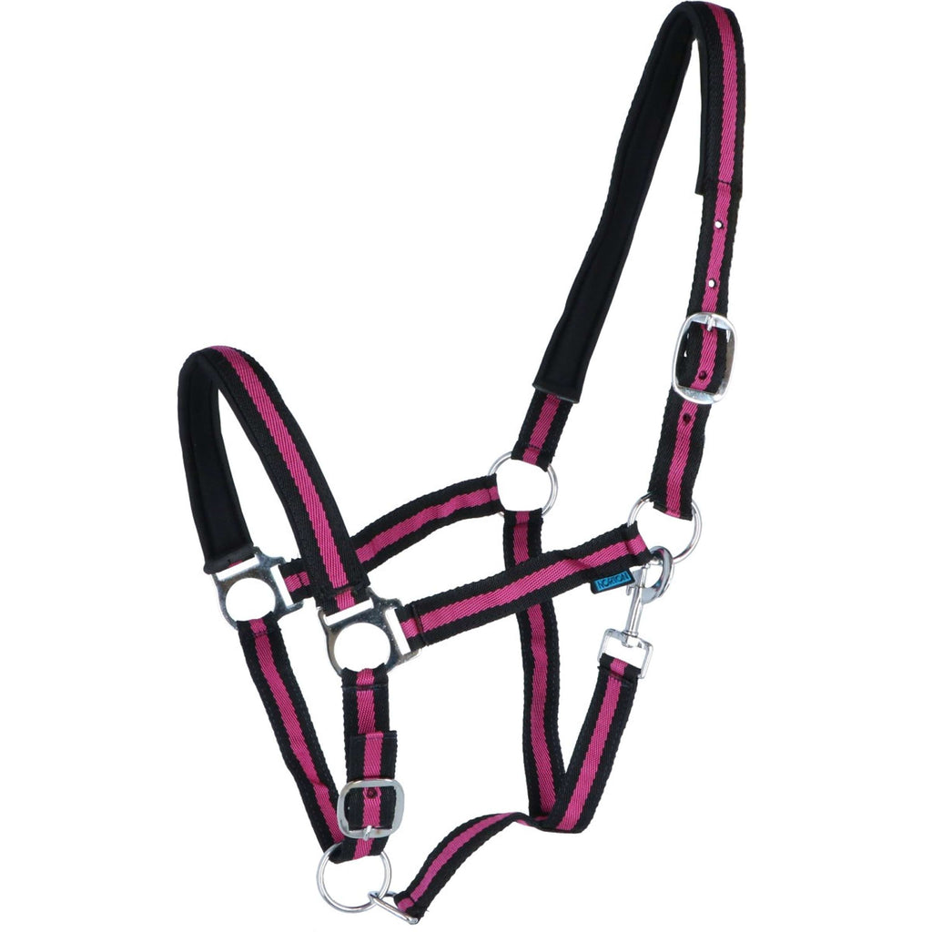 Norton Capezza Foderato con Neoprene Nero/Lampone