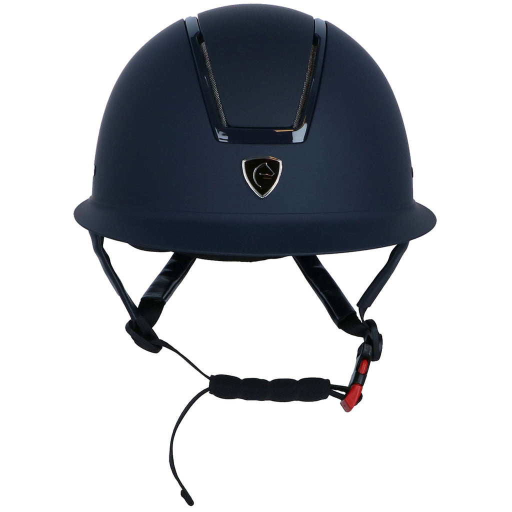 EQUITHÈME Casco da equitazione Glint Mat Navy