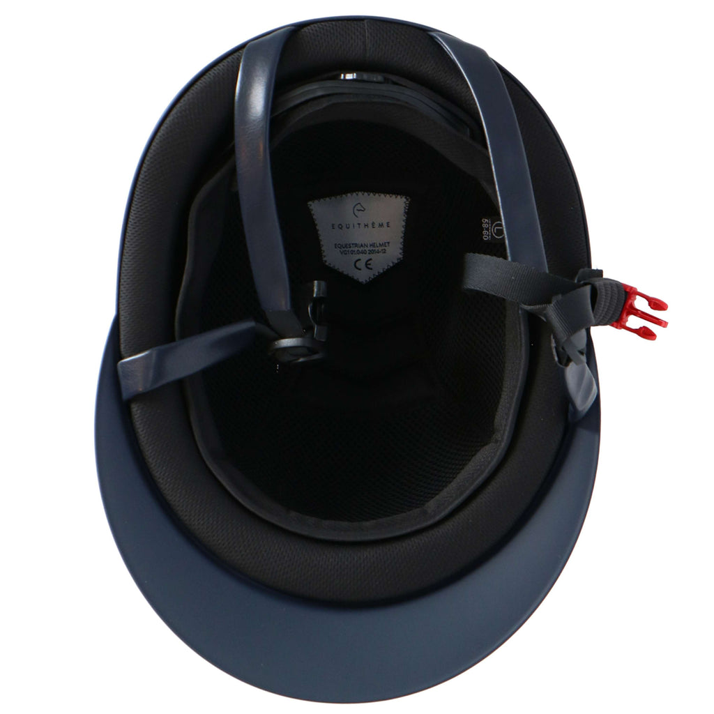 EQUITHÈME Casco da equitazione Glint Mat Navy