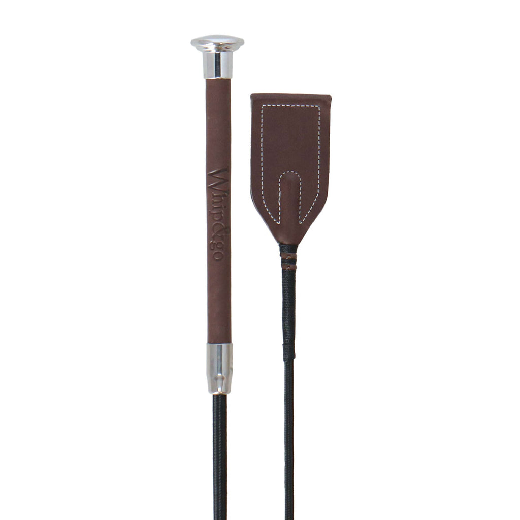Whip & Go Frusta Soft Marrone/Argento
