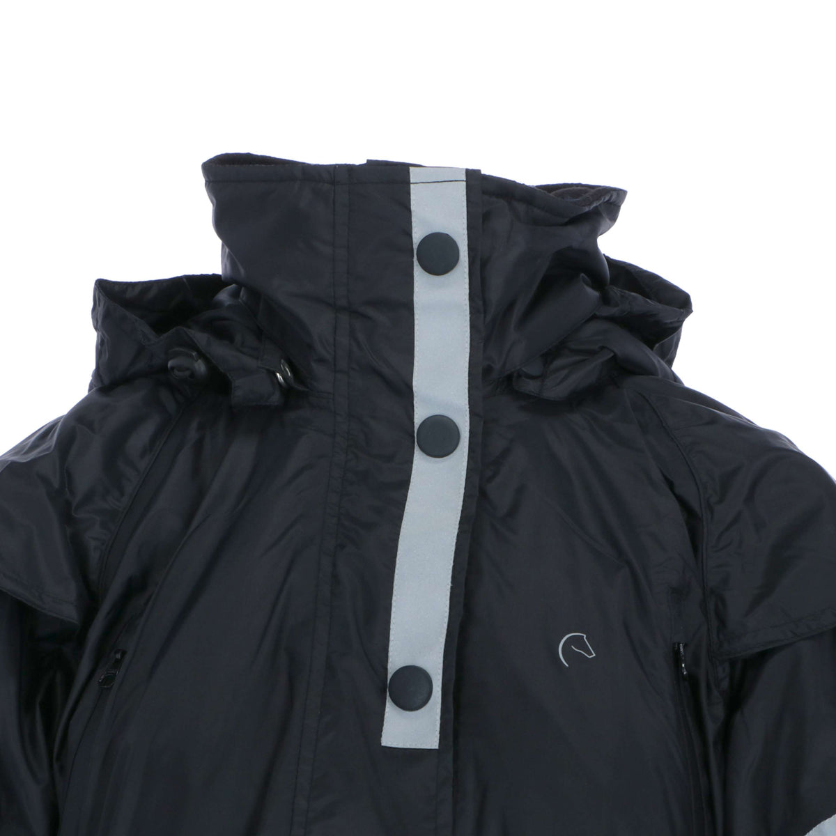 EQUITHÈME Impermeabile Ridercoat Nero