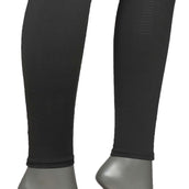 EQUITHÈME Leggings da Equitazione Tea Pull-On Nero/cachi
