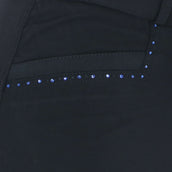 EQUITHÈME Pantaloni da Equitazione Safir Nero/Blu