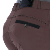 EQUITHÈME Pantaloni da Equitazione Safir Marrone/Nero
