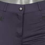 EQUITHÈME Pantaloni da Equitazione Safir Blu navy/nero