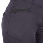EQUITHÈME Pantaloni da Equitazione Safir Blu navy/nero
