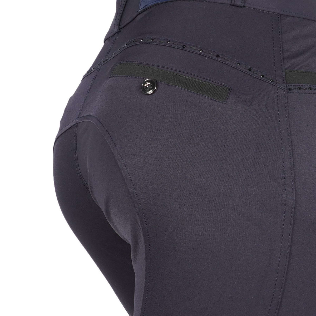 EQUITHÈME Pantaloni da Equitazione Safir Blu navy/nero