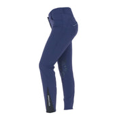 EQUITHÈME Pantaloni da Equitazione Bella Push-Up blu navy