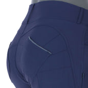 EQUITHÈME Pantaloni da Equitazione Bella Push-Up blu navy