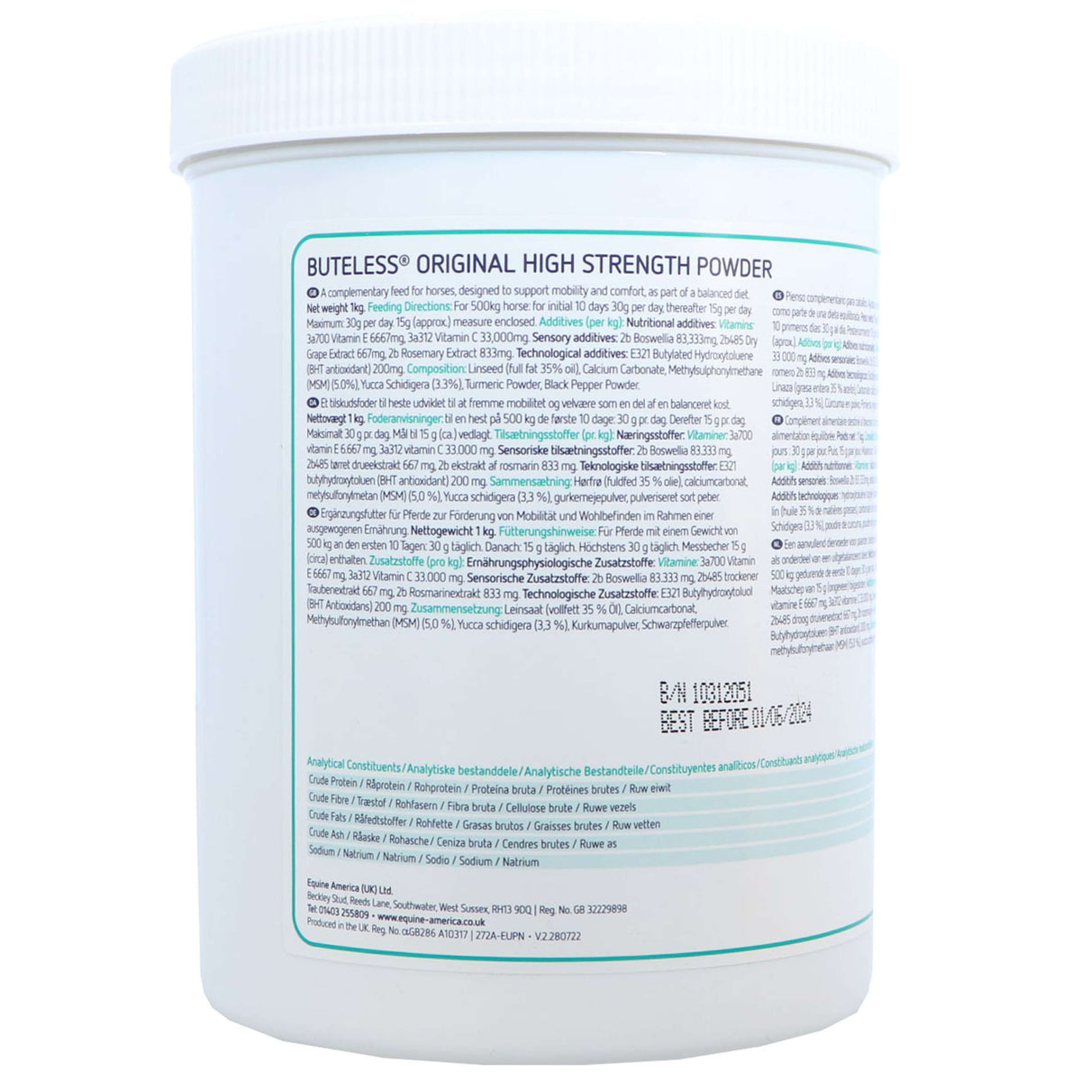 Equine America Polvere originale Buteless
