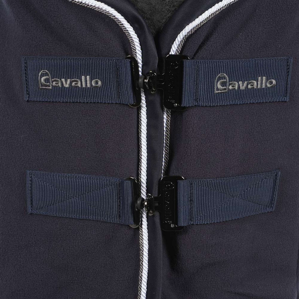 Cavallo Coperta in Pile Heida Blu scuro