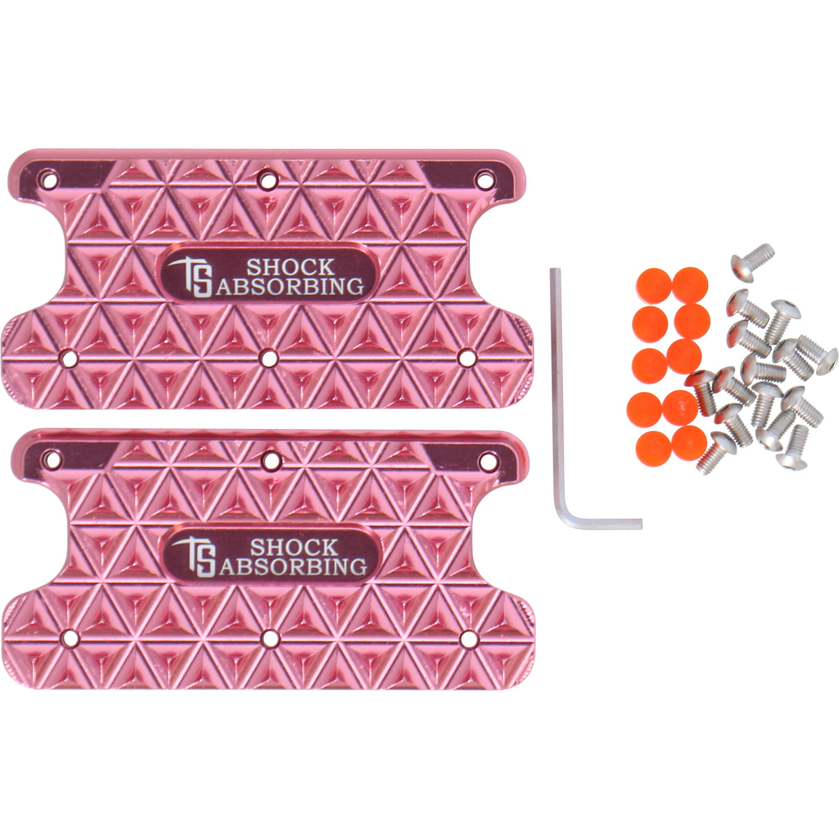 Tech Stirrups Cuscinetti per Staffe Venice Pony Plus/Siena Plus Rosa